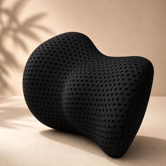 ErgoComfort Orthopedic Memory Foam Lumbar Support Pillow