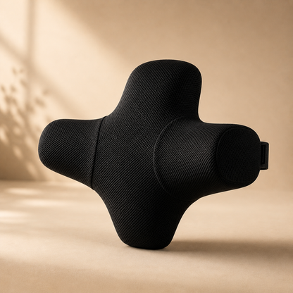 Dynamic Back Support Cushion | Memory Foam Comfort for Office, Car & Home