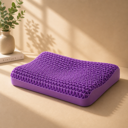 Gel Honeycomb Pillow | Contoured Cooling Comfort for Sleep