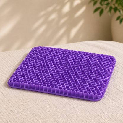 Honeycomb Gel Seat Cushion | Ergonomic Design for Everyday Sitting Comfort