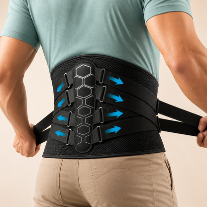 Essential Support Belt | Adjustable Lower Back Support for Everyday Comfort