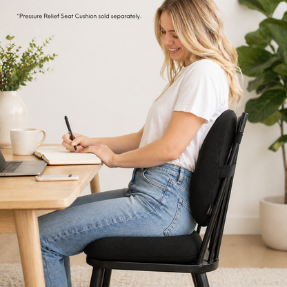 Ergonomic Lumbar Support Pillow | Everyday Seating Comfort for Office, Car & Home