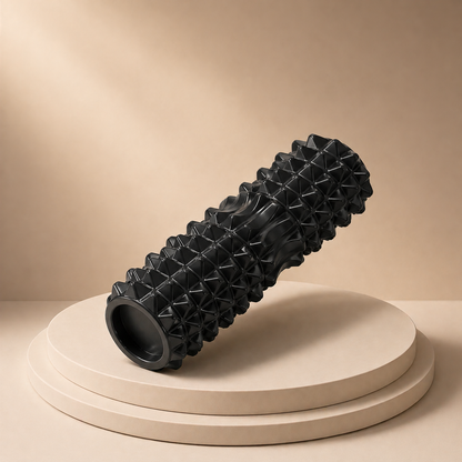 Foam Roller for Back with Textured Surface | Compact Design for Deep Muscle Recovery